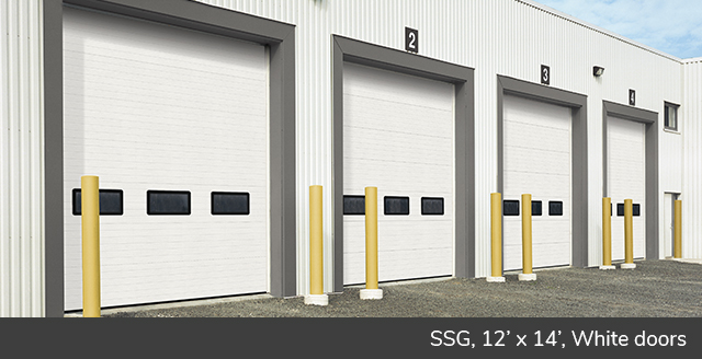 SSG, 12’ x 14’, White doors